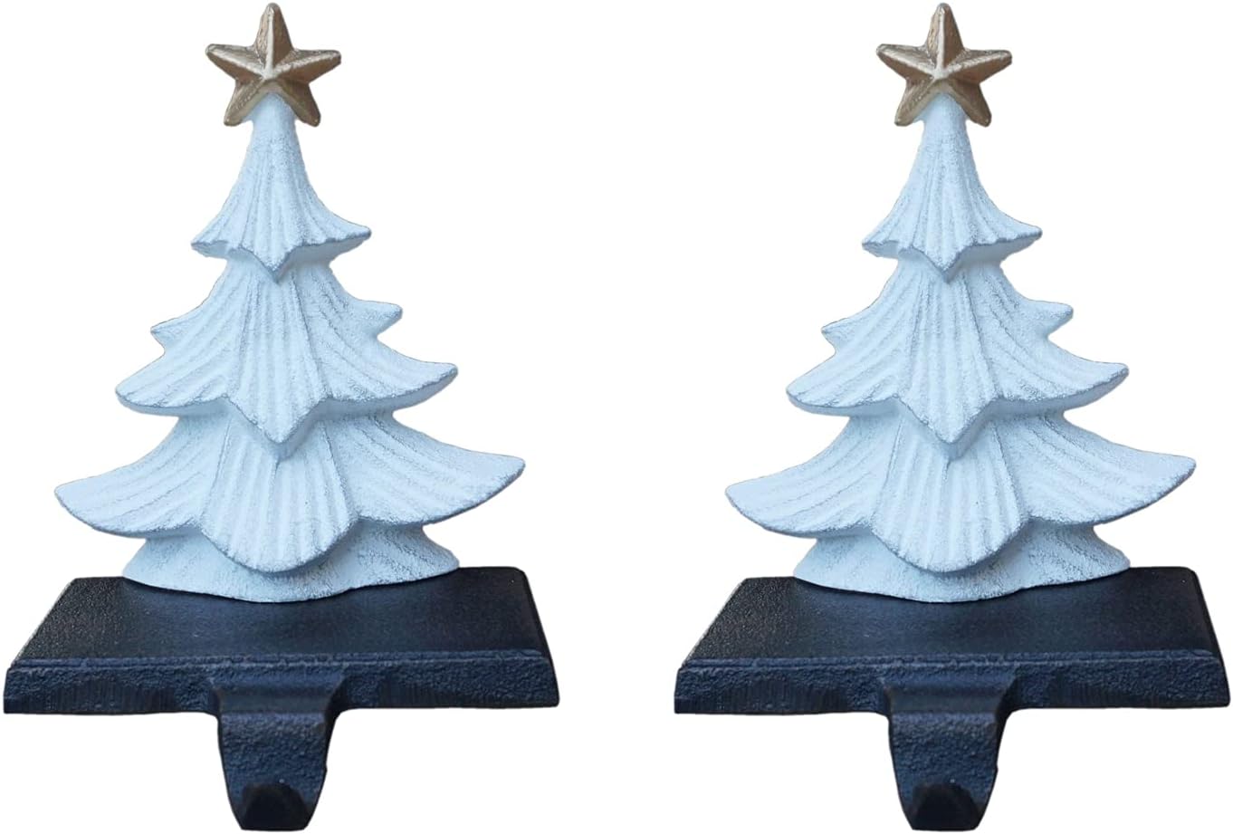 Metallic Color Trees Christmas Stocking Holder