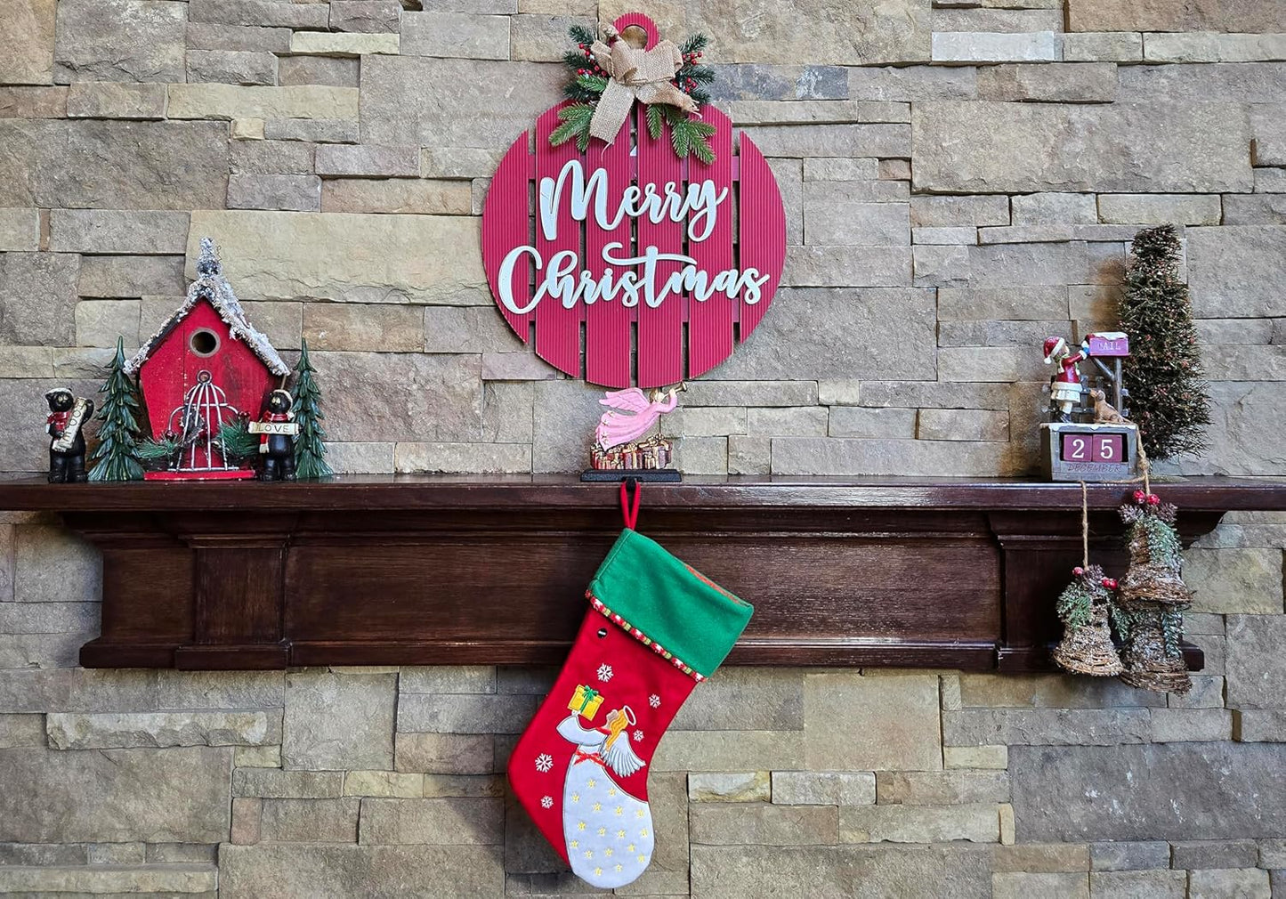 Fairy/Angel Christmas Stocking Holder
