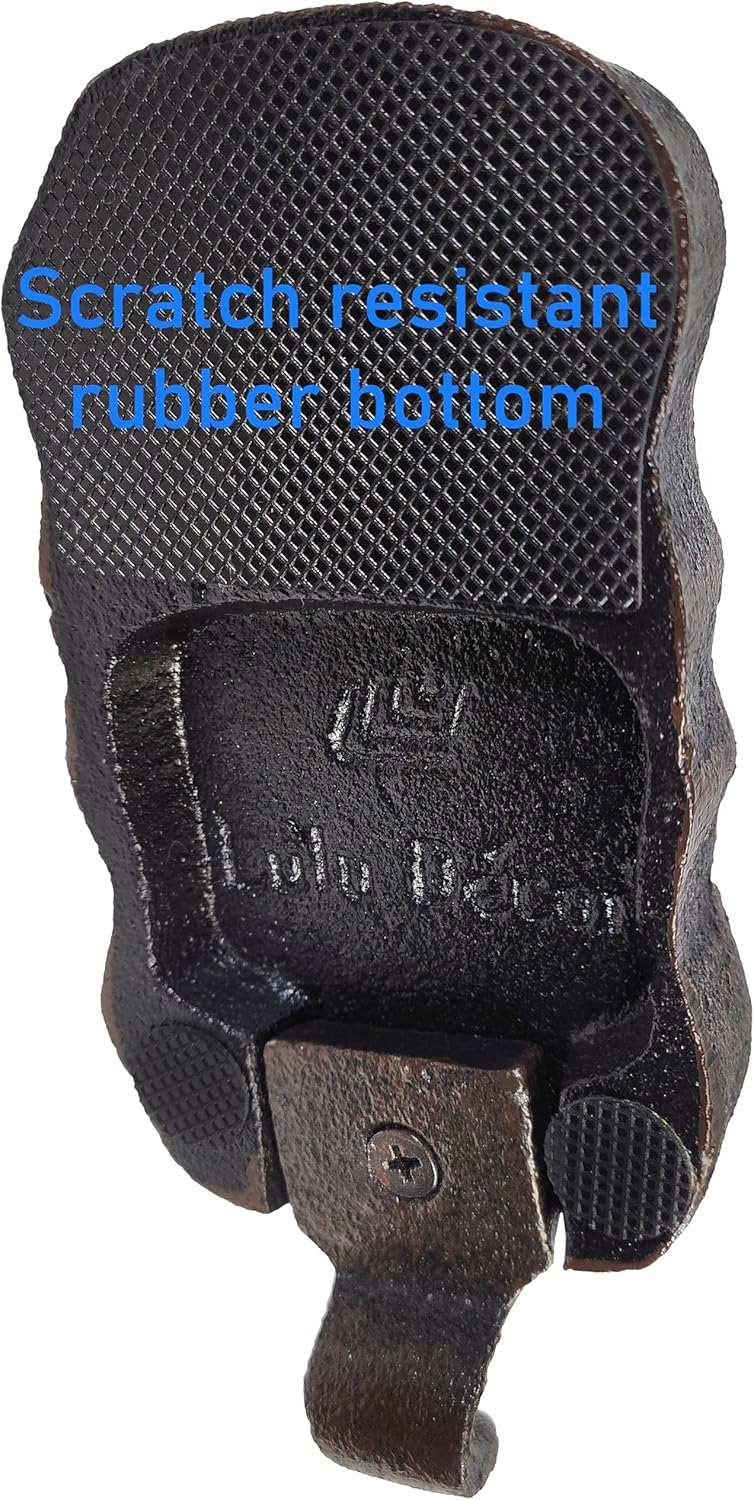 Low Profile Log Design Christmas Stocking Holder Bases