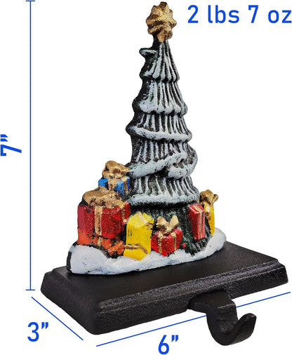 Trees with Presents Christmas Stocking Holders