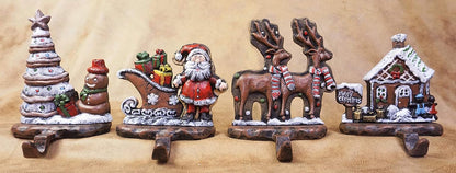 Decorative Gingerbread Stocking Holders