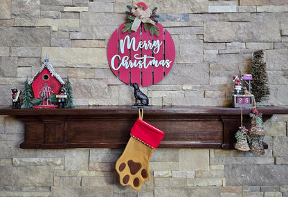 Sitting Dog Stocking Holder - 3 lbs