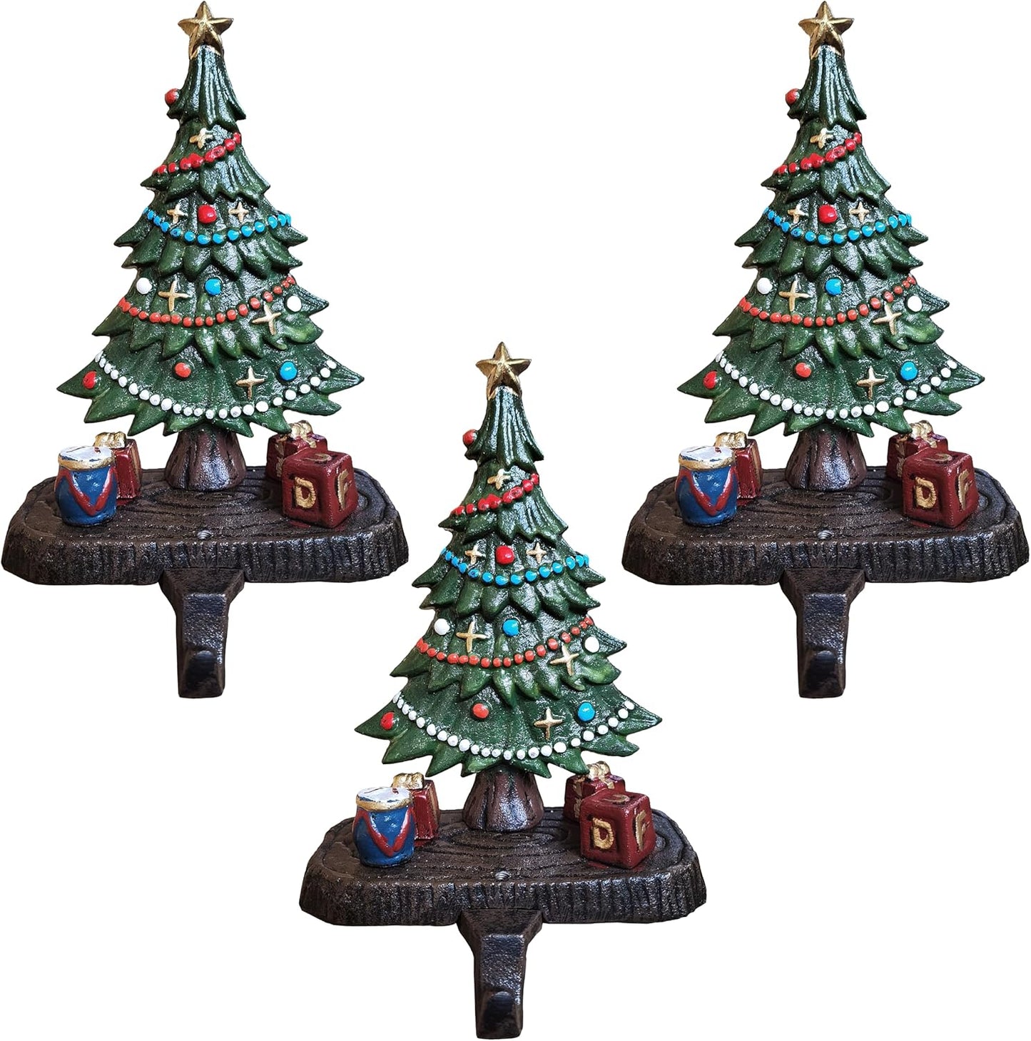 Christmas Tree with Gifts Stocking Holder
