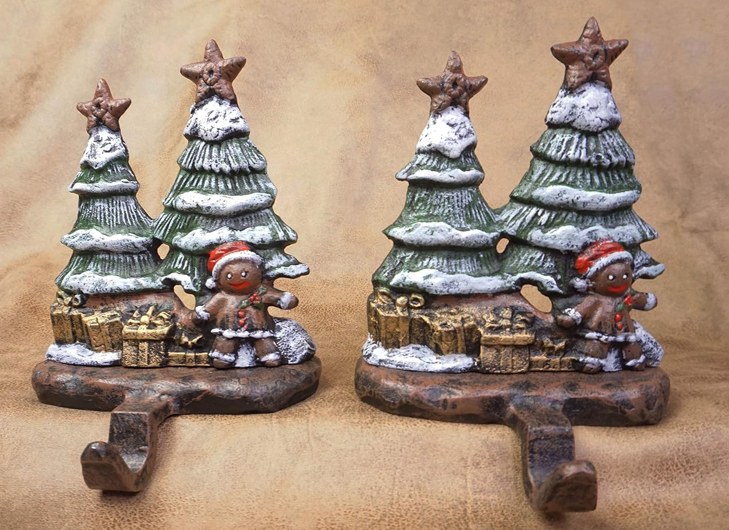 Decorative Gingerbread Stocking Holders