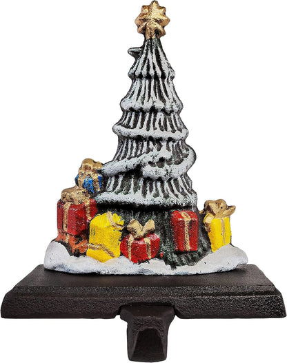 Trees with Presents Christmas Stocking Holders
