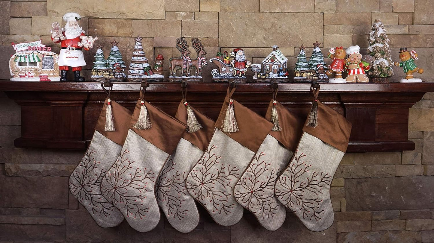 Decorative Gingerbread Stocking Holders