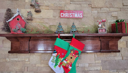 Christmas Tree with Gifts Stocking Holder